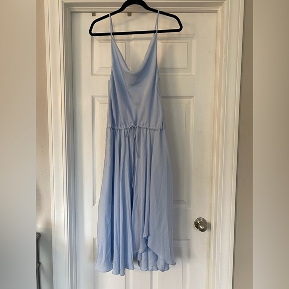 HELLO MOLLY BAYSHORE MIDI DRESS STEEL BLUE - New with tags - Picture 4 of 5
